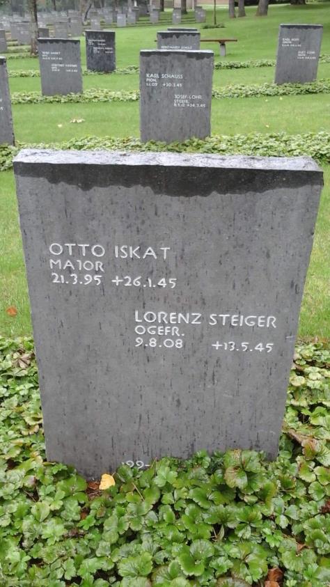 Otto's grave stone today